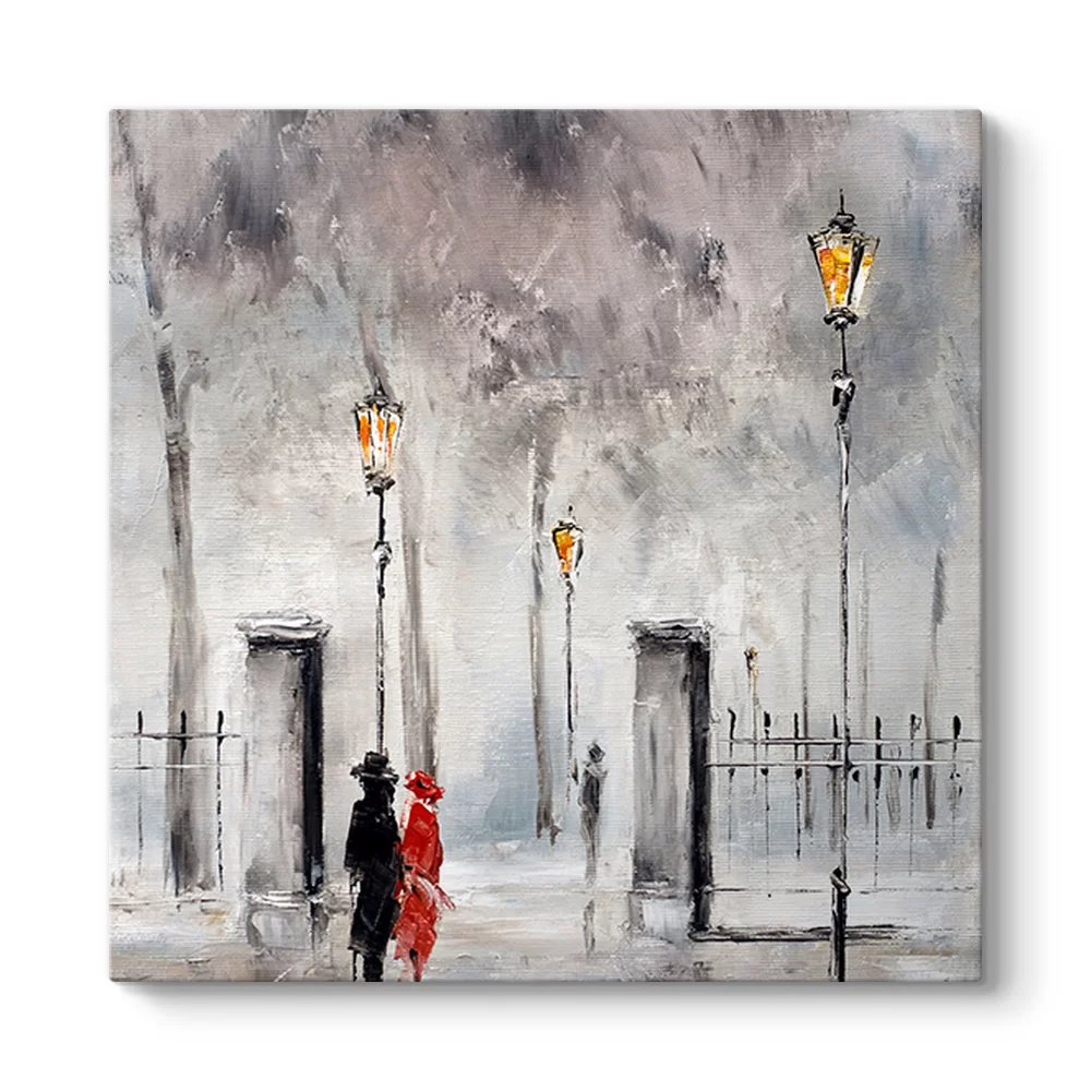 Lovers Dekoratif Kanvas Tablo - Model 3